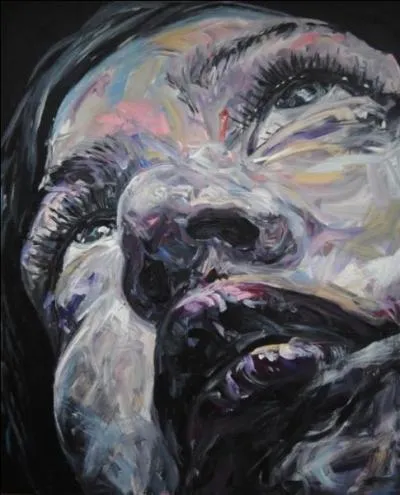 Regardez bien le bonnet, le cadrage, de ce tableau de Fred Calmets, ne croirait-on pas regarder le film... ?