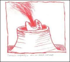 Ce dessin singulier fait irrmdiablement penser  un petit film d'angoisse bien connu, qui est titr... ?