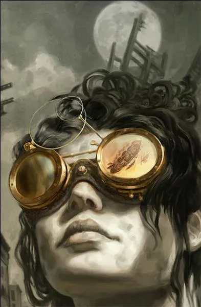 Ce personnage aux tranges lunettes, de Jon Foster, fait penser  un autre personnage  tranges lunettes, le hros du film... ?