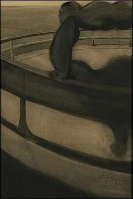 C'est un peu exagr, mais si vous observez le personnage de ce tableau de Lon Spilliaert, vous pouvez presque vous croire... ?