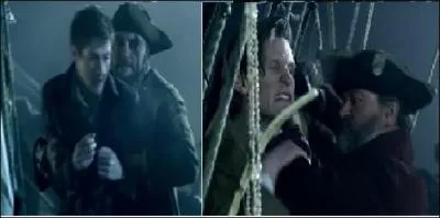 Le capitaine capture le docteur et Rory et veut...