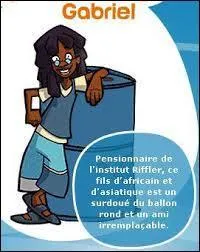 Pourquoi Gabriel est  l'internat ?