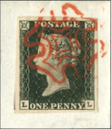 Ce timbre, le  Penny black  (ou Black penny) a une particularit unique dans le monde de la philatlie postale !