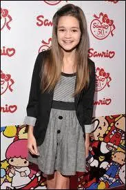 Quel ge a-t-elle en septembre 2013 ?