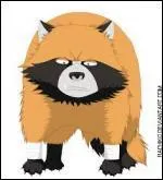 Lorsque Killer Bee apprend  jouer de l'enka, son professeur a comme animal de compagnie un raton-laveur gant. Comment s'appelle-t-il ?