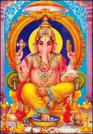 Dans la religion hindoue, Ganesh est le dieu de l'intelligence et de la richesse. Il serait issue de l'union de la desse Prvti et du dieu...