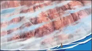 Quelle montagne Luffy doit-il traverser pour aller  Grand Line et au nouveau monde ?