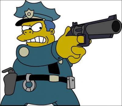 Comment s'appelle le policier des simpsons ?
