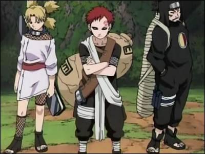 Qui a kidnappé Gaara lors de l'examen des chûnins ?