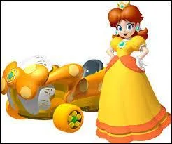 Quel kart est  ct de Daisy ?