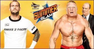 CM Punk vs Brock Lesnar : qui est le vainqueur ? (No DQ match)