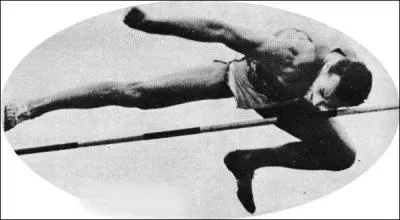 Le saut en hauteur avant le fosbury.