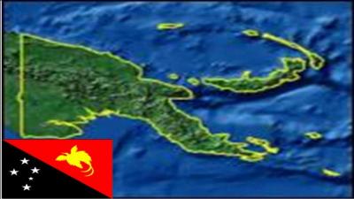 La Papouasie-Nouvelle-Guinée est un pays de l'océan Pacifique ne partageant sa frontière qu'avec l'Indonésie. Sur quelle île se trouve cette frontière ?
