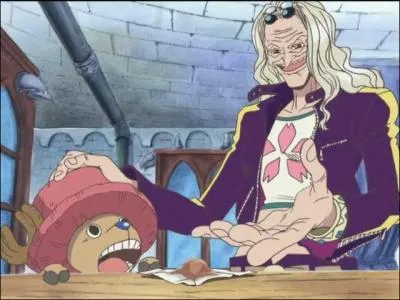 Comment se prnomme la personne qui a sauv la vie de Chopper sur son le natale ?