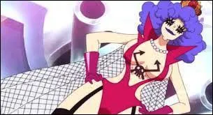 Cette femme, ... enfin, cet homme est un travesti et un rvolutionnaire qui a mang le fruit des hormones. Il est le... la reine de Kedetrav. Pendant longtemps, il a t emprisonn dans le pnitencier d'Impel Down. Qui est ce travelo ?