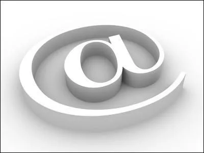 N'oubliez pas l'________dans votre adresse lectronique :