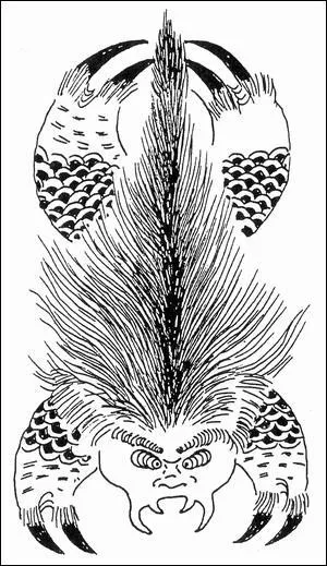 L'animal tonnerre de la mythologie japonaise ; c'est :