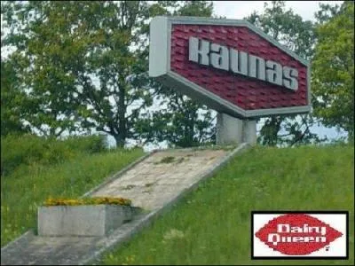 Kaunas est une des plus grandes villes de Lituanie :