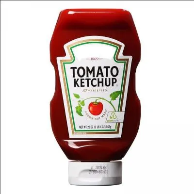 N'oubliez pas du ketchup ... ... avec le steak hach !