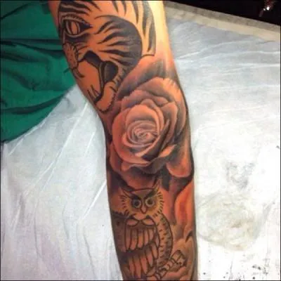 Quel est son dernier tatouage ?