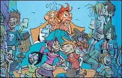 Dans quelle bande dessine peut-on voir ces personnages ?