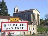 Nous entrons dans la commune du Palais-sur-Vienne (rgion Limousin). Nous nous situons dans le dpartement ...
