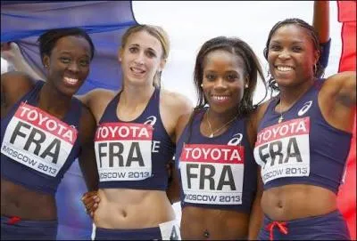 Quel vnement s'est produit lors du relais 4x100m fminin ?