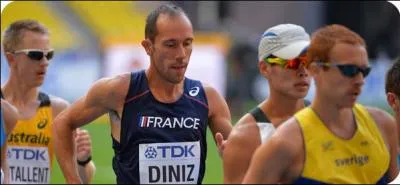 Lors du 50km marche hommes, qu'est-il arriv  Yohan Diniz ?