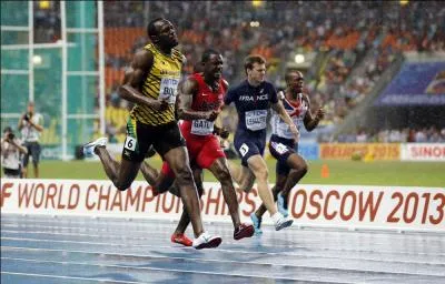 Quel chrono a ralis le jamacain Usain Bolt sur l'preuve reine du 100m ?