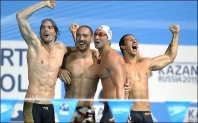 A quelle place les franais ont termin lors du 4x100m 4 nages masculin ?