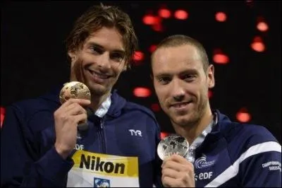 Lors de quelle preuve Camille Lacourt s'est impos devant son coquipier Jrmy Stravius ? Sur le...