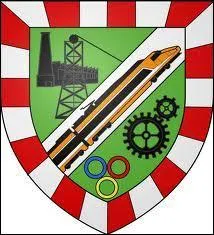 Voici le blason de la commune de Montchanin (rgion Bourgogne). Cette commune se situe dans le dpartement n...