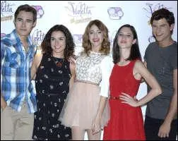 Qui sont les amis de Violetta d�s le d�but ?