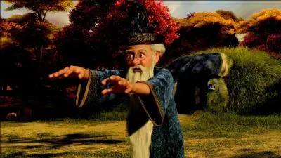 [Shrek 3] (***) En voulant annuler le sort ayant interverti les corps de l'ne et du Chat pott, quelles parties du corps Merlin n'a-t-il pas changes ?