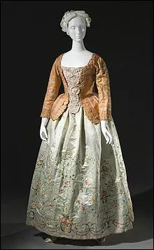 Qu'tait le pierrot, nom donn  une pice de vtement fminin au 18me sicle ?