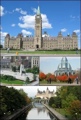 La capitale du Canada correspond  ________.