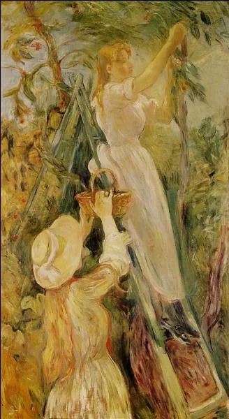 Quel peintre impressionniste est l'auteur de la toile  Le cerisier  ?