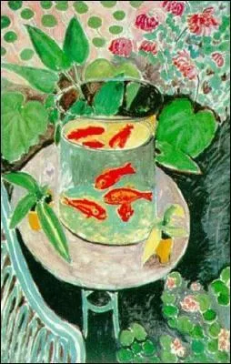 Quel peintre, chef de file du fauvisme a peint  Les poissons rouges  ?