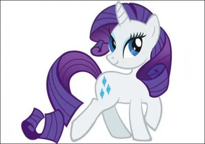 Quelle est la passion de Rarity ?