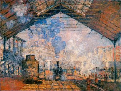 Qui a peint  La gare du Nord  ?