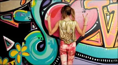 Que lui ont dit ses parents ? ( par rapport  la srie internationale dans laquelle elle joue )