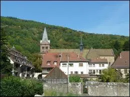 Nous sommes  Lautenbach (Haute-Rhin), village situ en rgion ...