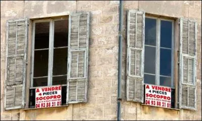 Les prix de l'immobilier baissent en France. C'est la premire fois depuis :