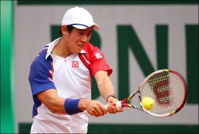 Le japonais Kei Nishikori n'a encore jamais atteint les quarts de finale d'un Grand Chelem.