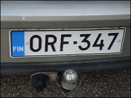 Les lettres (FIN) sur une immatriculation vous fait pensez à ...