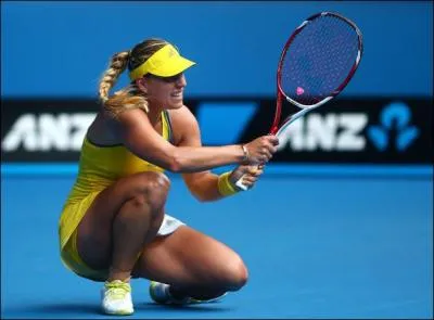 La numro un allemande, Anglique Kerber, 9me mondiale, a dj atteint la finale d'un Grand Chelem.