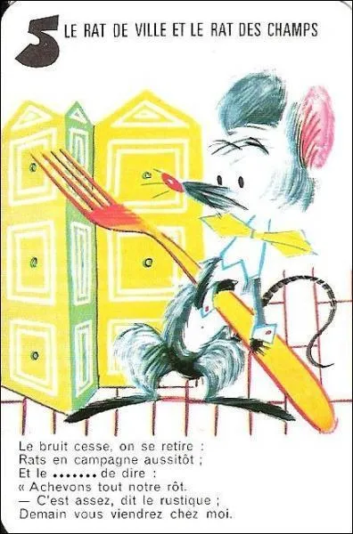 Quel mot doit remplacer les petits points ?