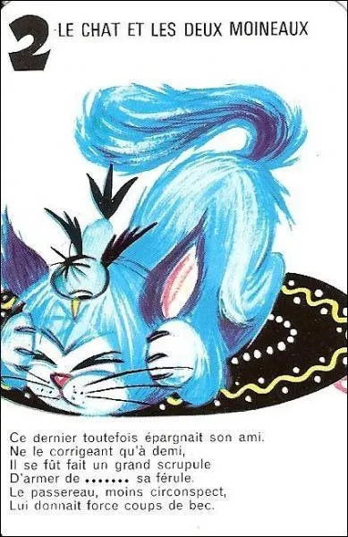 Quel mot prend la place des petits points ?