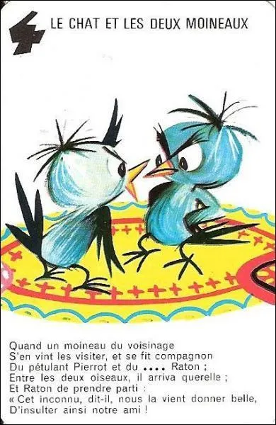 Quel mot prend la place des petits points ?