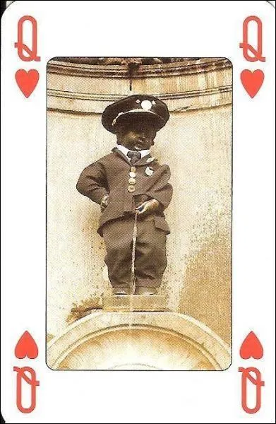 De quelle profession, le Manneken pis porte-t-il le costume ?